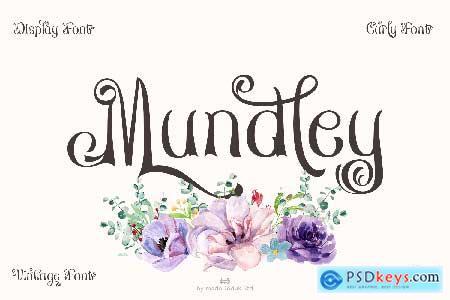 Mundley Display Font