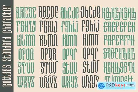 Gottyes Display Font