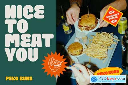 Spicy Pickle - Bold Food Font