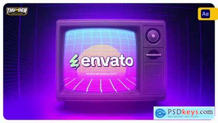 Retro TV Intro 59674683