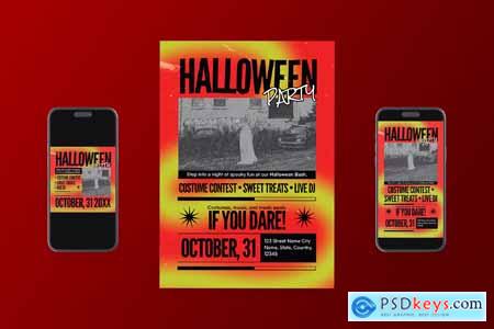 Halloween Party Flyer