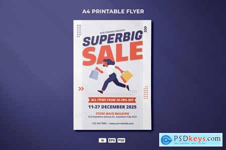 Super Big Sale Flyer