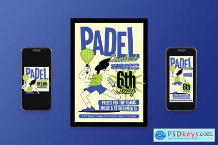 Padel Contest Flyer