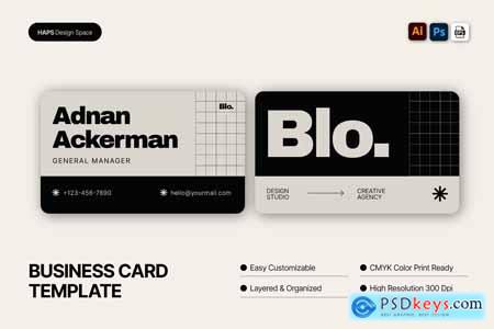 Business Card Template