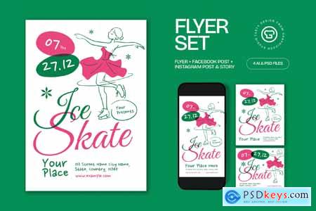 Ice Skating Flyer
