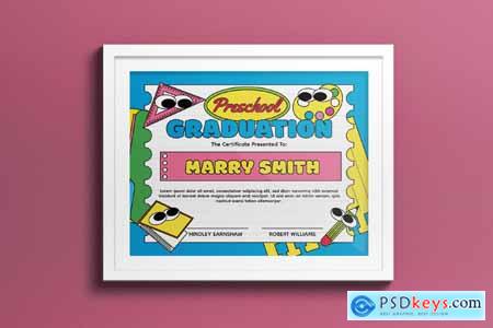 Preschool Graduation Certificate
