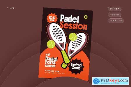 Padel Session - Flyer