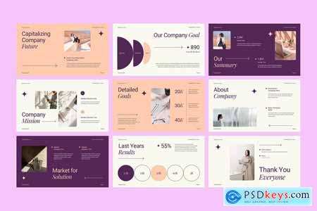 Clean Pitch Deck PowerPoint