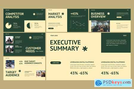 Minimalist Marketing Plan PowerPoint
