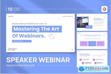 Speaker Webinar PowerPoint