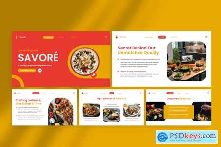 The Flavor Foods PowerPoint