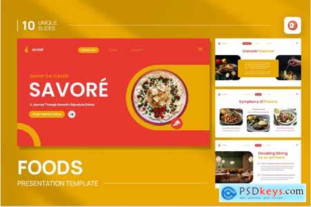 The Flavor Foods PowerPoint