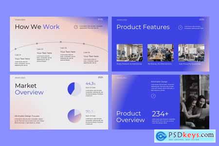Clean Minimalist Pitch Deck