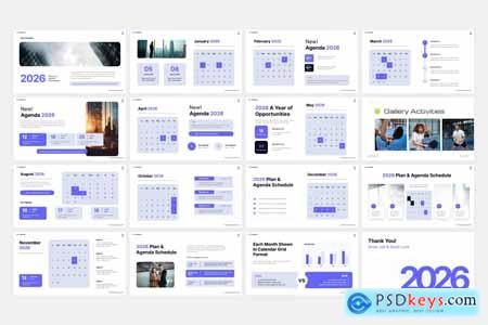 Calendar 2026 PowerPoint