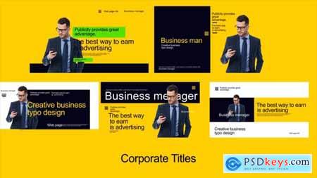 Corporate Titles Scene 59752712
