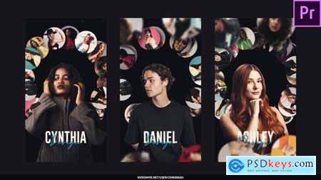 Photo Gallery Poster Circle Teaser Stories For Premiere Pro 59622816
