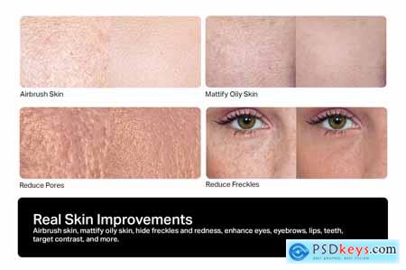 Skin Retouching Actions