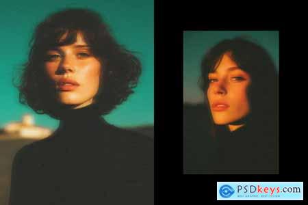 Soft Grain Photo Template