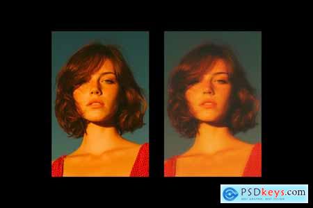 Soft Grain Photo Template