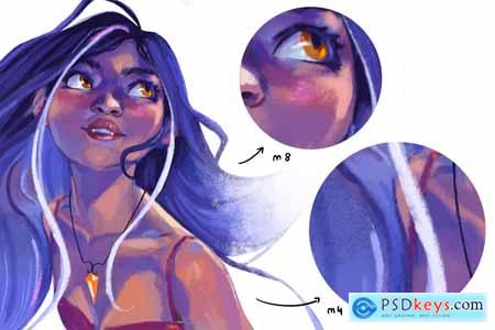 10 Pastel Brushes Procreate