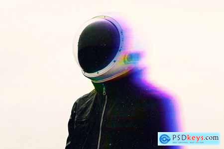 Smudged Anaglyph Effect