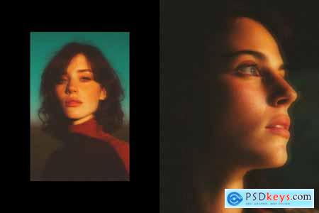 Soft Grain Photo Template