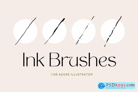 Ink Brushes for Adobe Illustrator