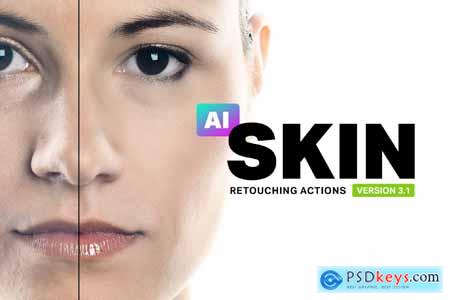 Skin Retouching Actions