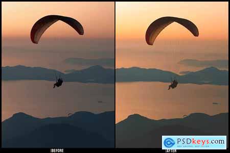 Golden Sunset - Desktop and Mobile Presets