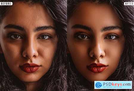 Skin Retouch Photoshop Action