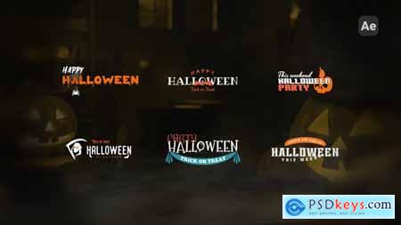 Halloween Typography Pack 59795160