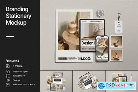 Branding Stationery Mockup