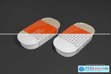 Food Container Mockup