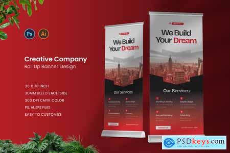 Creative Company Roll Up Banner