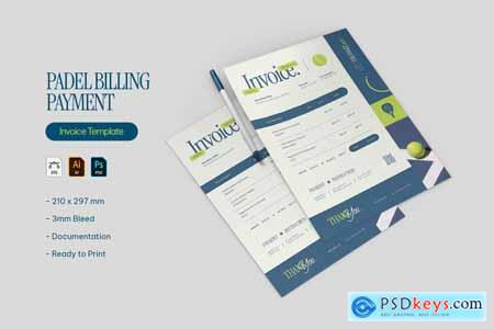 The Rally Court - Invoice