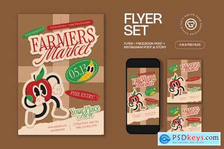 Farmers Market Flyer ERMM53P