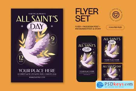 All Saint's Day Flyer