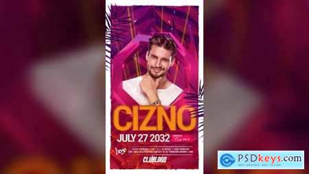 Animated Nightclub Flyer Template 59846512