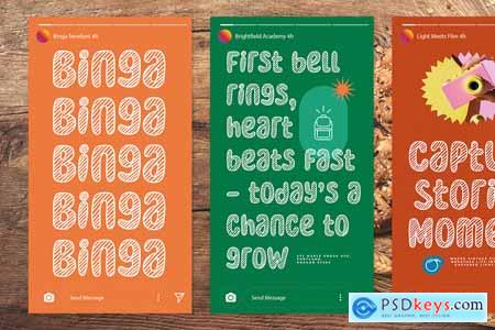 Binga Doodle Font