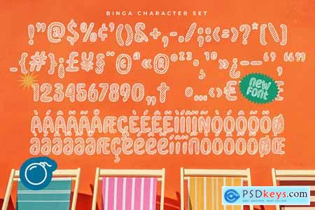 Binga Doodle Font