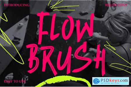 Flowbrush Brush Font