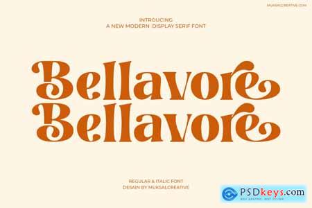 Bellavore - Display Serif Font