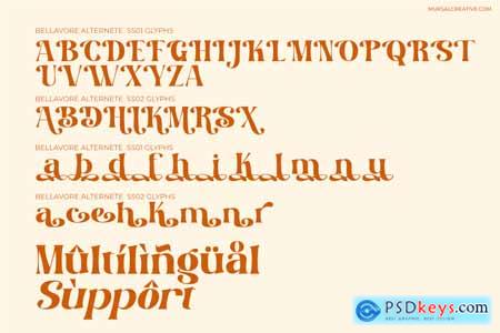 Bellavore - Display Serif Font