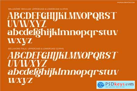 Bellavore - Display Serif Font