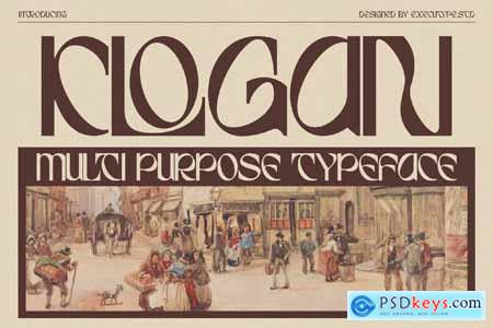 Klogan - Display Retro