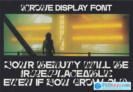 Krone - Experimental Font