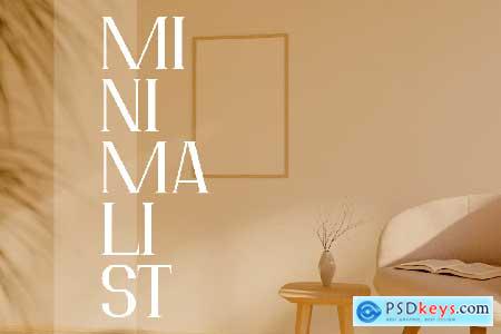 Thennude - Minimal Serif Font