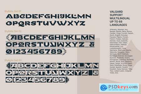 Valgard - Vintage Fonts