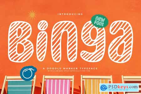 Binga Doodle Font