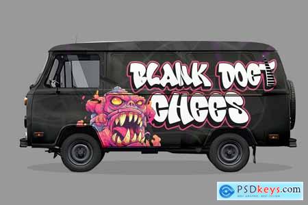 Power Blank - Layered Graffiti Font